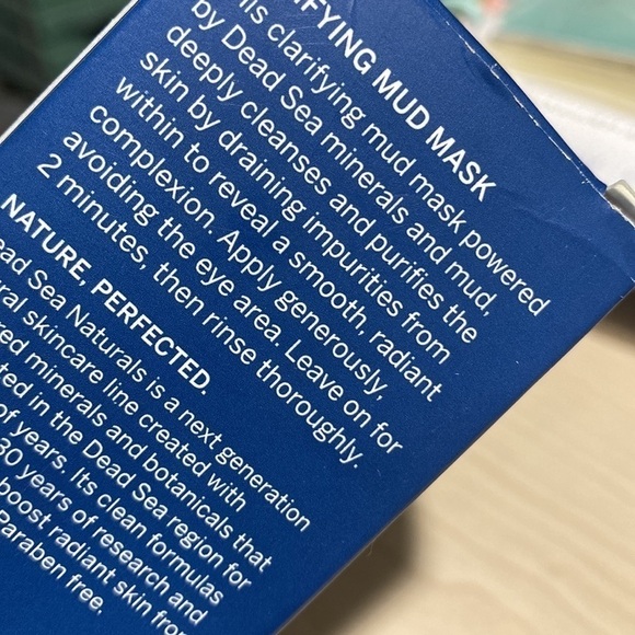 Ahava mud mask sealed NEW‎ vegan deep cleaning refined skin texture purifying - Picture 3 of 3